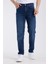 Erkek Pantolon Mavi Regular Fit Jeans 2