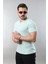 Erkek %100 Pamuk Slim Fit Dar Kesim V Yaka Basic Tişört 3
