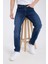 Erkek Pantolon Mavi Regular Fit Jeans 4