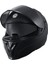Motosiklet Double Vizörlü Full Face Kask Ce Motor Kaskı Mat Black Edition 2