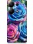 Xiaomi Redmi Note 13 Pro 4g Uyumlu Gökkuşağı Renkli Güller Desenli Silikon Kılıf 1