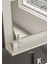 Beyaz Lavabo Aynası Dekoratif Raflı Wc-Banyo Modern 3