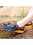 HTT1605 Erkek Tekking Outdoor Aqua Siyah Turuncu Spor Sandalet Ayakkabı 2