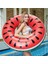 Karpuz Desenli Şişme Simit 90 Cm, Deniz ve Havuz Keyfi Için Renkli Eğlence 6