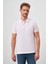 Erkek Pembe Basic Polo Yaka Dynamic Fit T-Shirt 1
