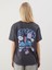 Yeni Sezon Bisiklet Yaka Stitch Baskili Kadin Tisort - S5OY16Z8 4