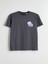 Yeni Sezon Bisiklet Yaka Stitch Baskili Kadin Tisort - S5OY16Z8 5