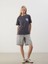 Yeni Sezon Bisiklet Yaka Stitch Baskili Kadin Tisort - S5OY16Z8 2