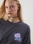 Yeni Sezon Bisiklet Yaka Stitch Baskili Kadin Tisort - S5OY16Z8 3