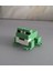 Minecraft Tarzı Dekoratif Kurbağa Figürü | Piksel Tasarım Mini Oyuncak | 3D Model Biblo 1