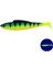 Silikon Sahte Balık - 4,5g 85MM - Fishack Predatorx - Uv Boyalı - Volt 2
