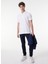 Erkek Kırık Beyaz Regular Fit Polo Yaka T-Shirt 2