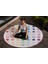 Yoga, Meditasyon,burçlar ve Mandala Temalı, Meditasyon, Salon, Mutfak, Oturma Odasıı Halısı 90 1