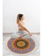 Yoga, Meditasyon,burçlar ve Mandala Temalı, Meditasyon, Salon, Mutfak, Oturma Odasıı Halısı 34 4