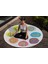 Yoga, Meditasyon,burçlar ve Mandala Temalı, Meditasyon, Salon, Mutfak, Oturma Odasıı Halısı 91 1