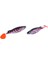 Silikon Sahte Balık - 10G 100MM - Fishack Predatorx - Uv Boyalı - Venom 2