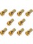 10 Adet Gold F Konnektör Standart 18 mm 1