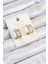 Xuping Zirkon Taşlı Çit Halka Model Gold Renk Kadın Küpe - EBJ250705W36330 1