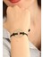 Cool (Havalı) Siyah Deri Ipli Unisex Mood Bileklik - EBJ250705W36386 1
