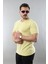 Erkek %100 Pamuk Slim Fit Dar Kesim Bisiklet Yaka Basic Tişört 3