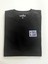 Almanya Posta Pulu Baskılı Unisex %100 Pamuk Oversize Bisiklet Yaka Siyah T-Shirt 1