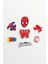 Jibbitz Terlik Süsü 7' Li Set Örümcek Adam ,spiderman Temalı 1