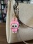 Mini Labubu Anahtarlık Çanta Charm Çanta Süsü Çanta Charmı Figür 7.8x4 cm 1