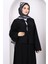 Siyah Önü Bağlamalı Kimono Etekli Takım 3