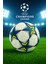 Futbol Topu Şampiyonlar Ligi Yıldız Desenli Dayanıklı Halı Saha Çim Beton Zemine Uygun No:5 1