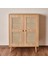 2 Kapaklı Hazeran Çok Amaçlı Dolap - Safir Meşe - 80 cm 3