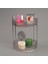 2 Katlı Döner Organizer - Şeffaf - 26X23X23 cm 2
