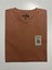 Tunus Posta Pulu Baskılı Unisex %100 Pamuk Oversize Bisiklet Yaka Kahverengi T-Shirt 2