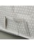 Baza Altı Şeffaf Detaylı Mega Boy Hurç - Gri - 74X46X22 cm 3