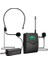 MV-1303Y Uhf 1 Yaka + 1 Headset Kablosuz Profesyonel Telsiz Mikrofon 1