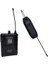 MV-19601 Uhf Kablosuz Enstrüman Uyumlu Bluetooth Jak Girişli Ikili Mikrofon Set 1