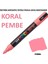 Posca Mercan Pembe Marker Pc-3m (0.9-1.3mm) Poska PC3M Pc - 3m 1