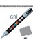 Posca Gri Marker Pc-3m (0.9-1.3mm) Poska PC3M Pc - 3m 1