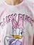 Yeni Sezon Bisiklet Yaka Daisy Duck Baskili Kadin Tisort - S5OY20Z8 3