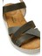 105502.Z5FX Haki Kadın Comfort Sandalet 7