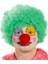 Yeşil Renk Kıvırcık Afro Palyaço Seti 1
