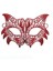 Kırmızı Dantel Masquerade Maskesi 8 No 1
