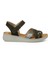 105502.Z5FX Haki Kadın Comfort Sandalet 1