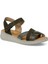 105502.Z5FX Haki Kadın Comfort Sandalet 2