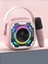 Bluetooth v5.3 Rgb Işık Bluetooth Hoparlör Kablosuz Mikrofon Parti Karaoke 1