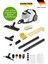 Yedek Temizlik Seti ve Sc 5 Easyfix Iron Plug Buharlı Temizlik Makinesi +Tüy&Tiftik toplama Makinesi 1