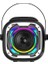 Bluetooth V5.3 Rgb Işık Bluetooth Hoparlör Kablosuz Mikrofon Parti Karaoke 3