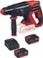 Iki Adet 18/20V Akülü Darbeli Matkap ve Vida Seti, Çantalı Güç Aracı 1