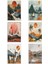 Bohem Doğa Temalı 6'lı Set No:4 Retro Vintage 18X27 Mdf Ahşap Poster Tablo 1