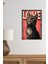 Sevimli Kediler Love No:2 Retro Vintage 18X27 Mdf Ahşap Poster Tablo 1