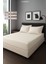 Satin Stripe %100 Pamuk Saten Tek Kişilik Çizgili Lastikli Çarşaf Seti Yastıklı 120X200+30 1